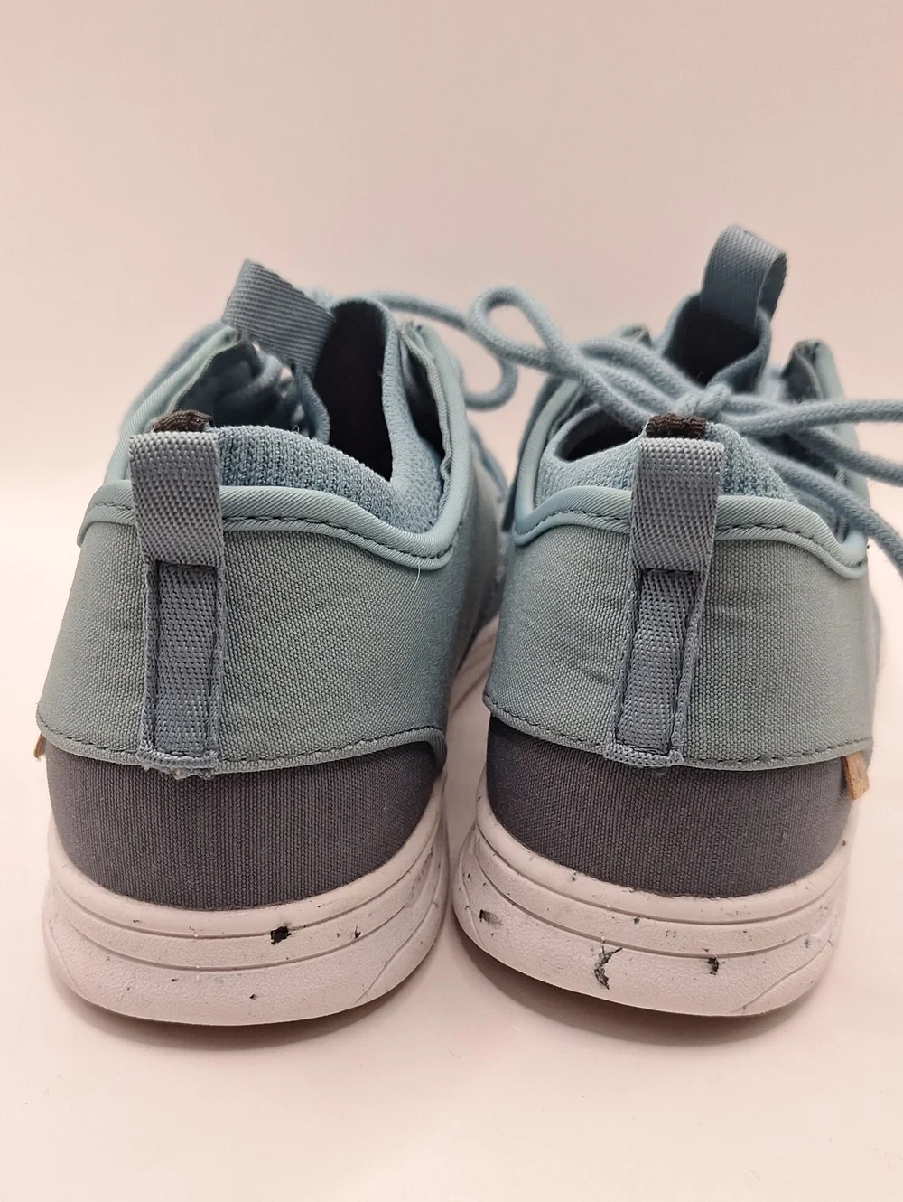 Saola Semnoz II Men's Light Blue Knit Lace-Up Sneakers